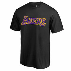 LeBron James Los Angeles Lakers Sidesweep Name & Number T-Shirt Black - NBA