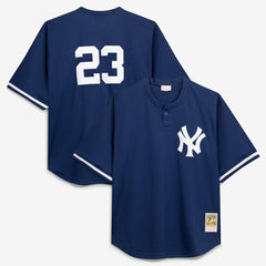 Don Mattingly New York Yankees Mitchell & Ness Cooperstown Collection Big & Tall Mesh Batting Practice Jersey - MLB