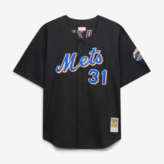 Mike Piazza New York Mets Mitchell & Ness Big & Tall Cooperstown Mesh Batting Practice Jersey - MLB