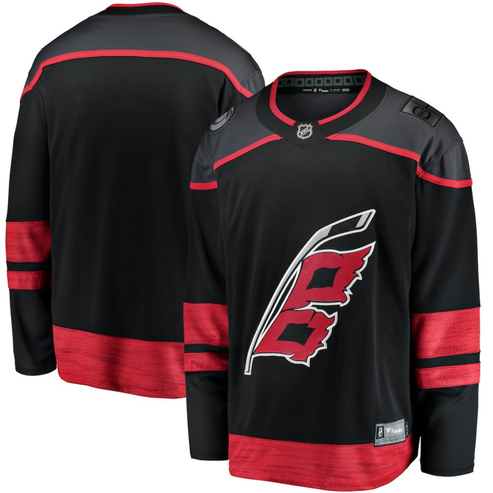 Carolina Hurricanes Fanatics Home Breakaway Jersey - Black - NHL