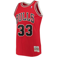 Scottie Pippen Chicago Bulls 1997/98 Big & Tall Hardwood Classics Swingman Jersey Red - NBA