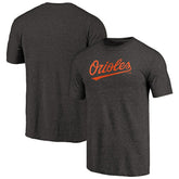 Baltimore Orioles Team Wordmark Tri-Blend T-Shirt - MLB