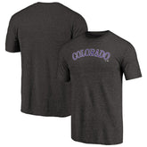 Colorado Rockies Team Wordmark Tri-Blend T-Shirt - MLB