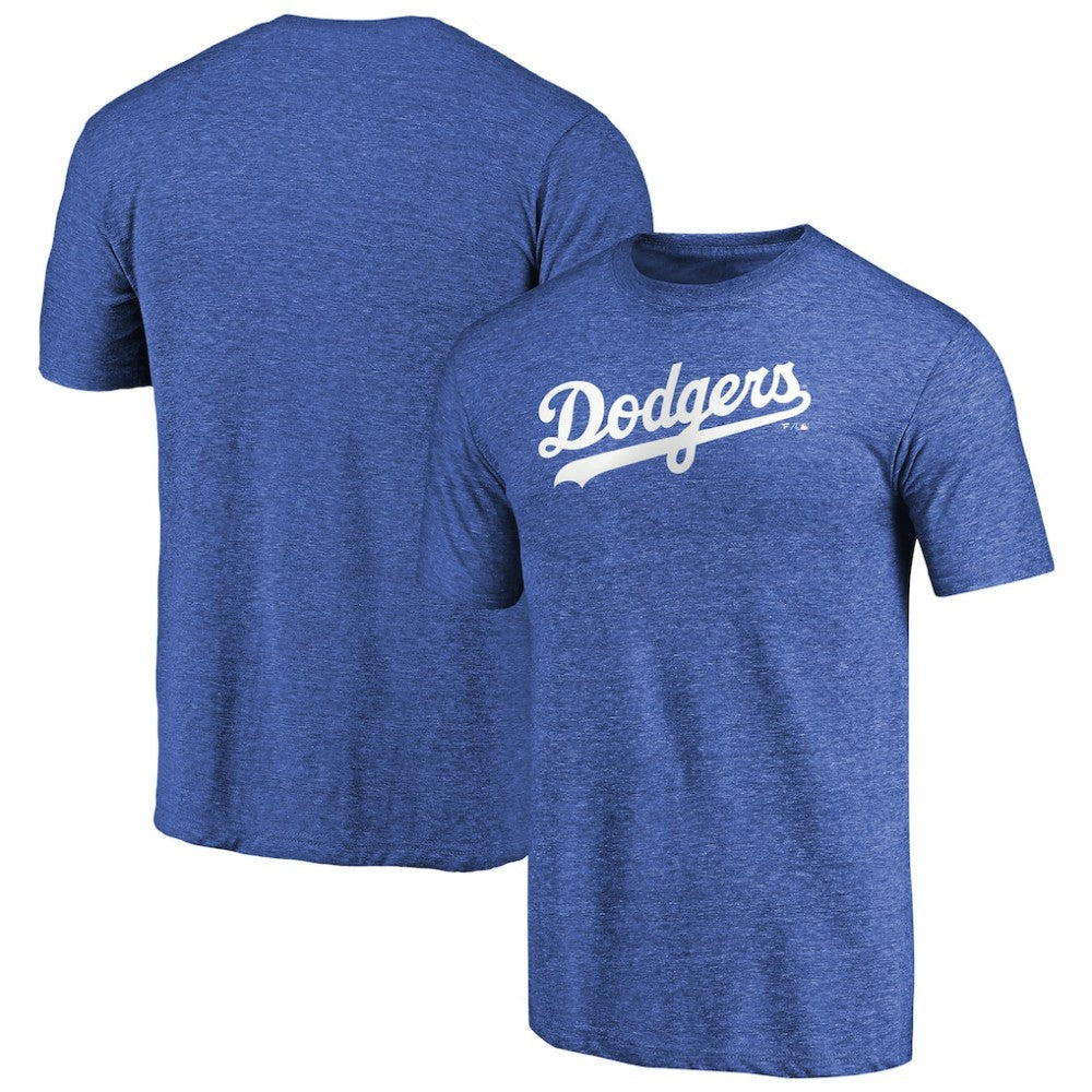 Los Angeles Dodgers Team Wordmark Tri-Blend T-Shirt - MLB
