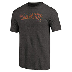 San Francisco Giants Team Wordmark Tri-Blend T-Shirt - MLB