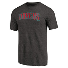 Arizona Diamondbacks Team Wordmark Tri-Blend T-Shirt - MLB