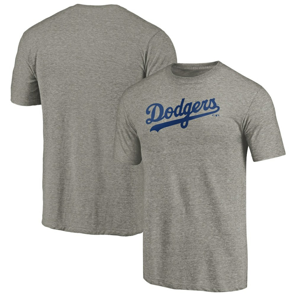 Los Angeles Dodgers Team Wordmark Tri-Blend T-Shirt - MLB
