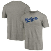 Los Angeles Dodgers Team Wordmark Tri-Blend T-Shirt - MLB