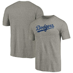 Los Angeles Dodgers Team Wordmark Tri-Blend T-Shirt - MLB