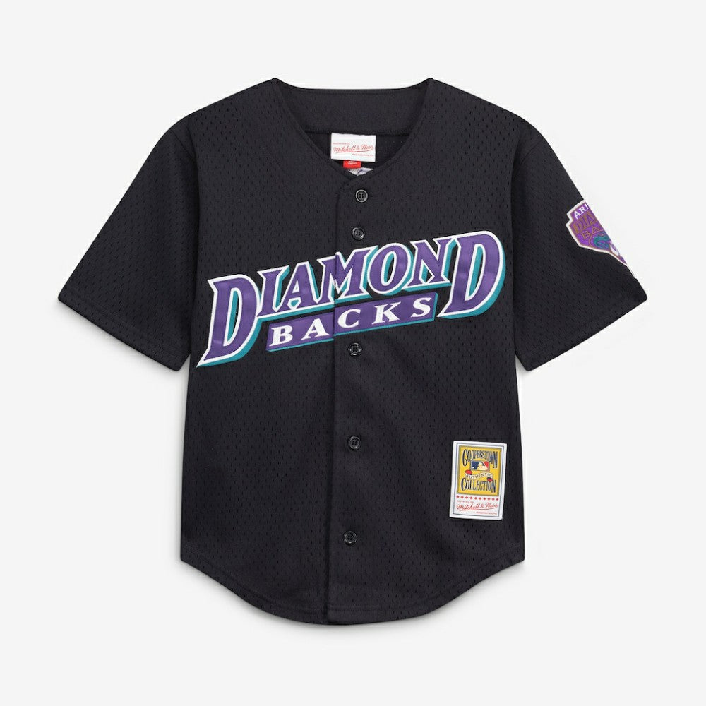 Randy Johnson Arizona Diamondbacks Mitchell & Ness Youth Cooperstown Collection Mesh Batting Practice Jersey - MLB