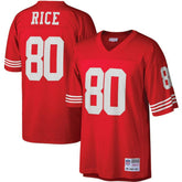 Jerry Rice San Francisco 49ers Big & Tall 1990 Retired Player Replica Jersey Scarlet | Mitchell & Ness