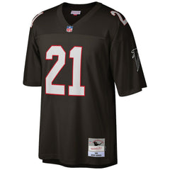 Deion Sanders Atlanta Falcons Big & Tall 1992 Retired Player Replica Jersey Black | Mitchell & Ness