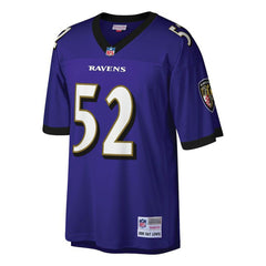 Ray Lewis Baltimore Ravens Big & Tall 2000 Retired Player Replica Jersey Purple | Mitchell & Ness