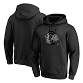 Chicago Blackhawks Core Smoke Pullover Hoodie - Black - NHL