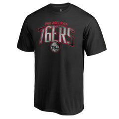 Philadelphia 76ers Arch Smoke T-Shirt Black - NBA