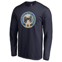 Columbus Blue Jackets Team Alternate Long Sleeve T-Shirt - Navy - NHL