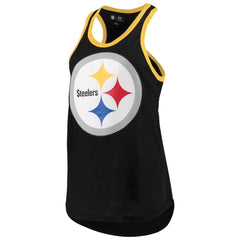 Pittsburgh Steelers G-III 4Her by Carl Banks Women's Tater Tank Top Black | NFL