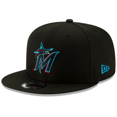 Miami Marlins New Era Team Color 9FIFTY Snapback Hat - MLB
