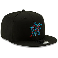 Miami Marlins New Era Team Color 9FIFTY Snapback Hat - MLB