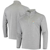 Miami Marlins Vineyard Vines Performance Sankaty Half-Zip Pullover Top - MLB
