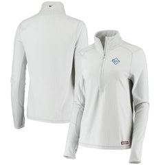 Tampa Bay Rays Vineyard Vines Women's Performance Grid Half-Zip Pullover Top - MLB