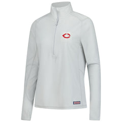 Minnesota Twins Vineyard Vines Women's Performance Grid Half-Zip Pullover Top - MLB