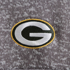 Green Bay Packers Antigua Fortune Quarter-Zip Pullover Jacket Charcoal | NFL