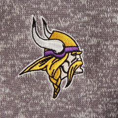 Minnesota Vikings Antigua Fortune Quarter-Zip Pullover Jacket Charcoal | NFL