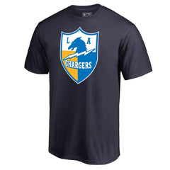 Los Angeles Chargers Vintage Shield Logo T-Shirt Navy | NFL