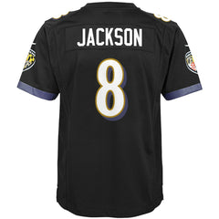 Lamar Jackson Baltimore Ravens Youth Game Jersey Black | Nike for Sale