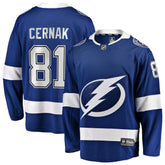 Erik Cernak Tampa Bay Lightning Fanatics Home Breakaway Player Jersey - Blue - NHL