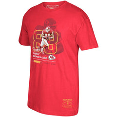 Tony Gonzalez Kansas City Chiefs Retired Player Graphic T-Shirt Red | Mitchell & Ness
