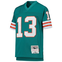 Dan Marino Miami Dolphins Youth 1984 Legacy Retired Player Jersey Aqua | Mitchell & Ness