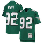 Reggie White Philadelphia Eagles Youth 1990 Legacy Retired Player Jersey Green | Mitchell & Ness
