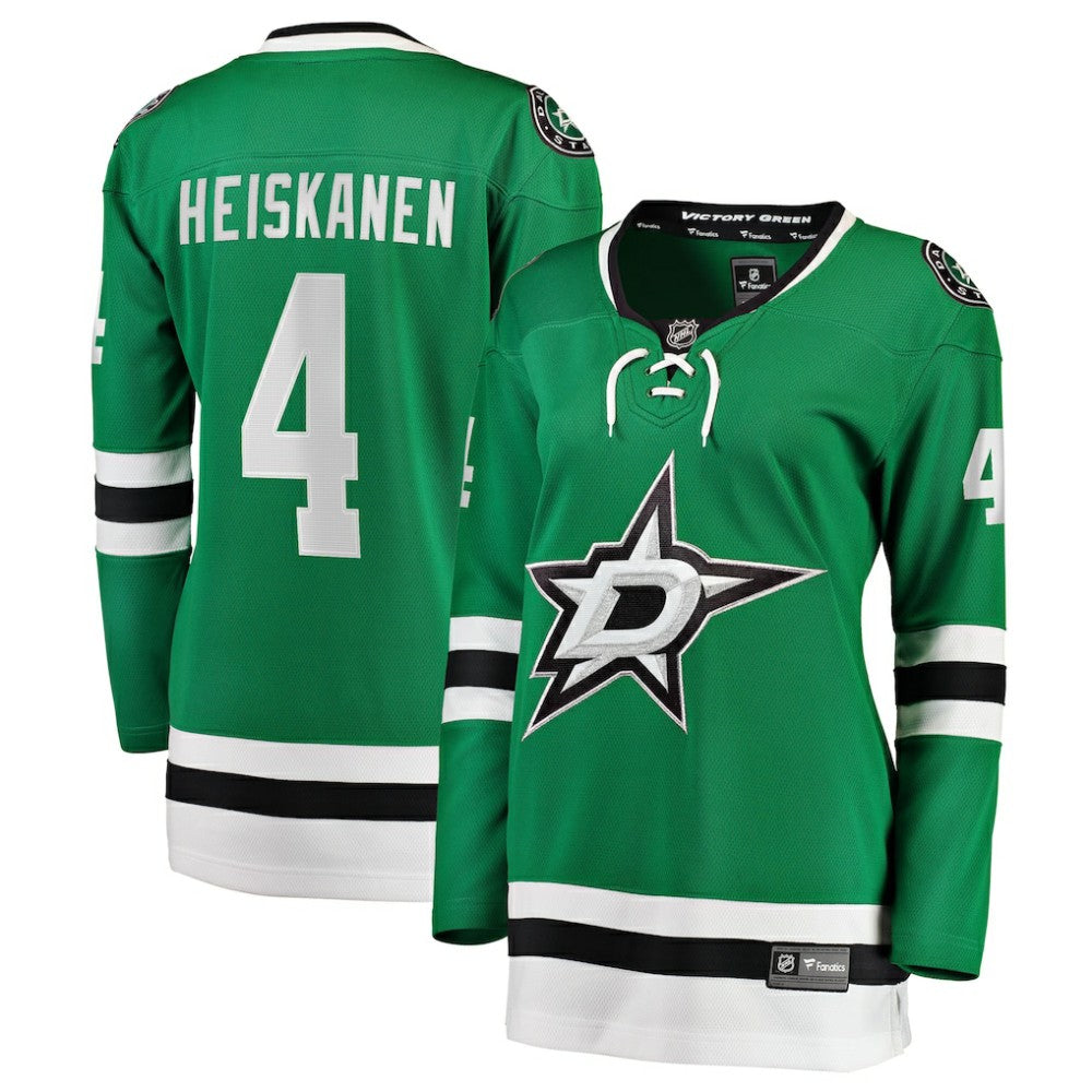 Miro Heiskanen Dallas Stars Fanatics Women's Home Breakaway Player Jersey - Kelly Green - NHL