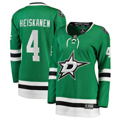 Miro Heiskanen Dallas Stars Fanatics Women's Home Breakaway Player Jersey - Kelly Green - NHL