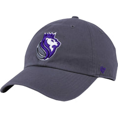 Sacramento Kings '47 Core Logo Clean Up Adjustable Hat Gray - NBA