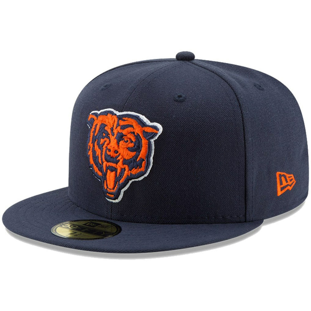 Chicago Bears New Era Team Basic 59FIFTY Fitted Hat Navy | NFL