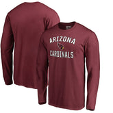 Arizona Cardinals Victory Arch Long Sleeve T-Shirt Cardinal | NFL