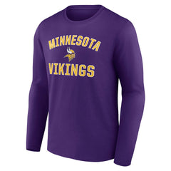 Minnesota Vikings Victory Arch Long Sleeve T-Shirt Purple | NFL