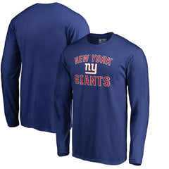 New York Giants Victory Arch Long Sleeve T-Shirt Royal | NFL