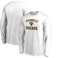 Jacksonville Jaguars Victory Arch Long Sleeve T-Shirt White | NFL