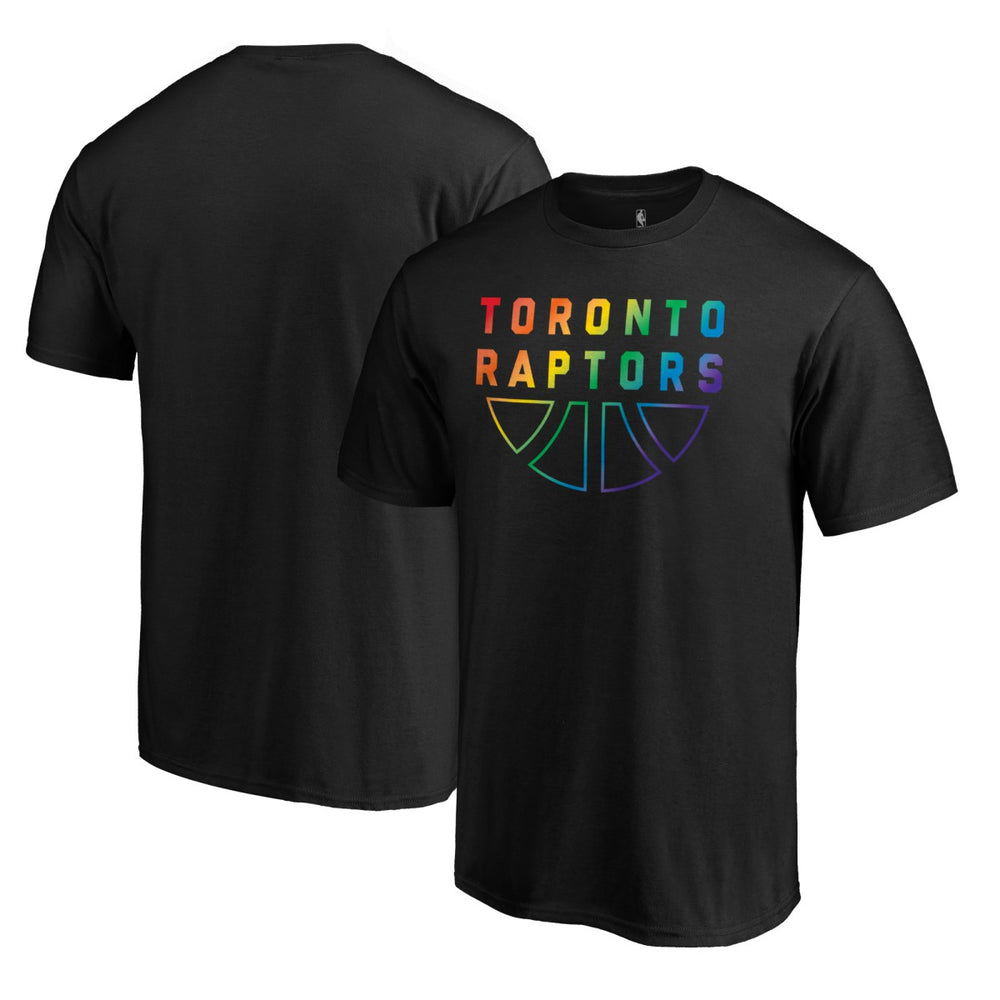Toronto Raptors Team Pride Wordmark T-Shirt Black - NBA
