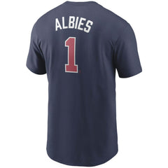 Ozzie Albies Atlanta Braves Nike Fuse Name & Number T-Shirt - MLB