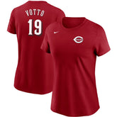 Joey Votto Cincinnati Reds Nike Women's Name & Number T-Shirt - MLB