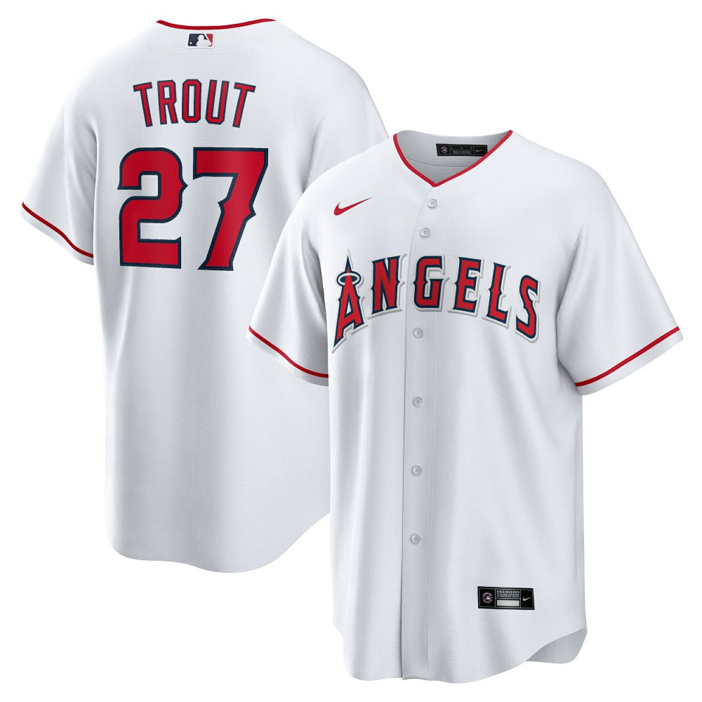 Mike Trout Los Angeles Angels Nike Home Replica Player Name Jersey - MLB