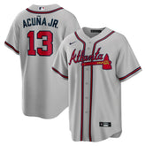 Ronald Acuna Jr. Atlanta Braves Nike Road Replica Player Name Jersey - MLB