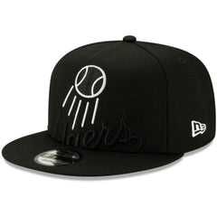 Los Angeles Dodgers New Era Monochrome Logo Elements 9FIFTY Adjustable Snapback Hat - MLB