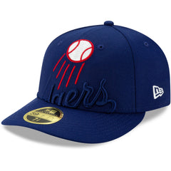 Los Angeles Dodgers New Era Logo Elements Low Profile 59FIFTY Fitted Hat - MLB