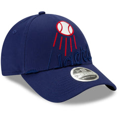 Los Angeles Dodgers New Era Logo Elements Stretch Snapback 9FORTY Adjustable Hat - MLB